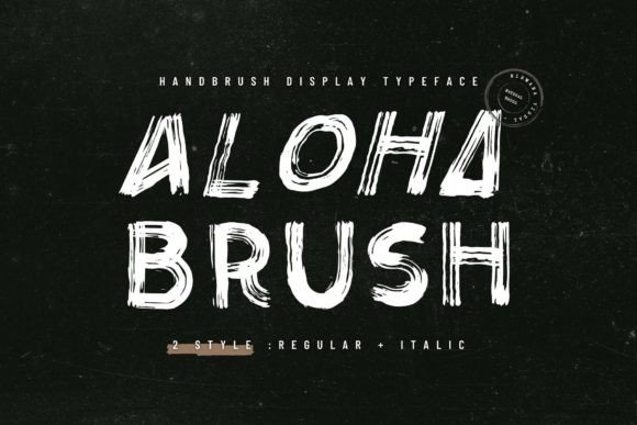 Aloha Brush: A Font That Brings Your Creations to Life