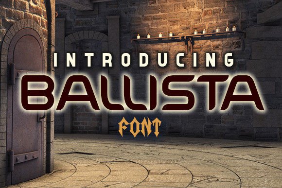 Ballista: A Display Font for Editorial Impact