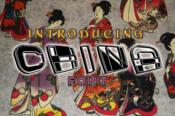 China: A Font That Elevates Your Brand