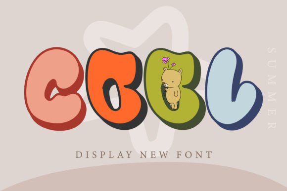Coolsummer: A Fun and Quirky Display Font for Creative Projects