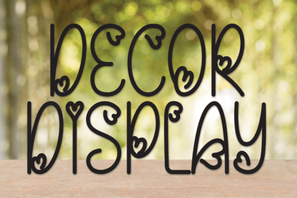Decor Display: A Sweet Touch for Branding Projects
