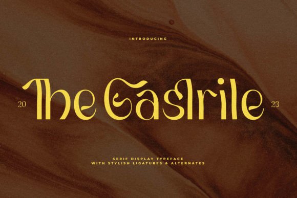 Gaslrile: A Serif Font for Editorial Elegance