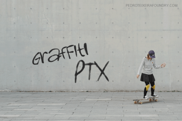 Graffiti Ptx: A Bold Display Font for Web Design