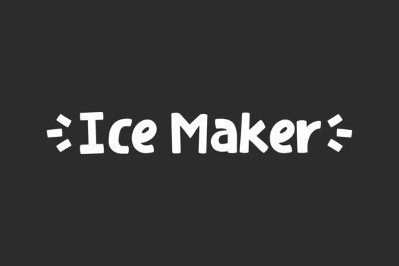 Ice Maker Font: A Creative Tool for Campaign Design