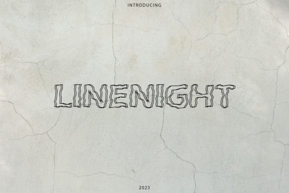 Linenight: A Versatile Display Font for Creative Crafters