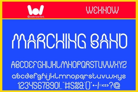 Marching Band: A Display Font for Editorial Impact