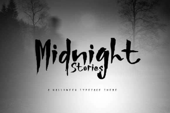 Midnight Stories: A Font for Bold Visual Storytelling
