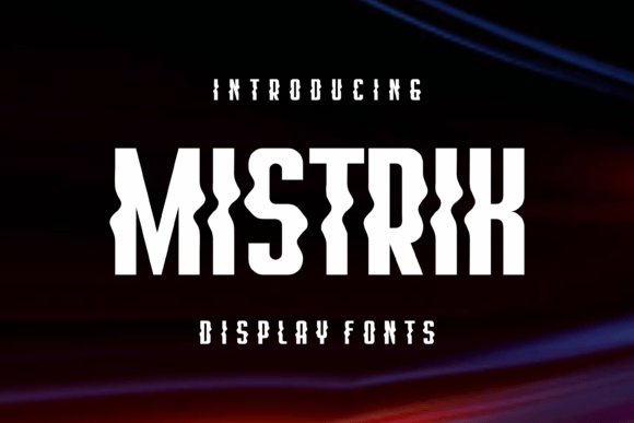 Mistrik: The Font That Adds Groovy Vibe to Your Craft