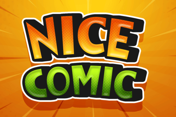 Nice Comic: A Playful Font for Web Design