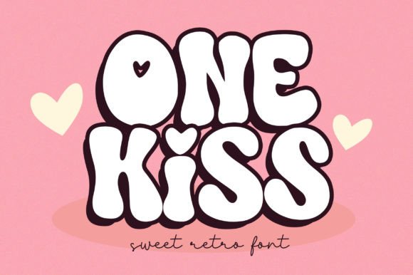 One Kiss: A Font That Speaks with Grace