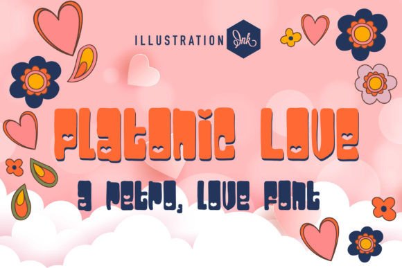 Platonic Love: A Font for Heartfelt Digital Design