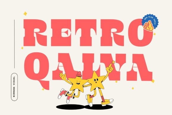 Retro Qalva: A Font That Elevates Branding with Timeless Style