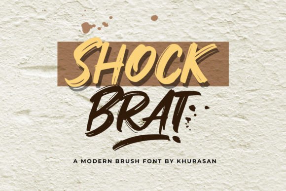 Shock Brat: A Font That Adds Personality to Branding
