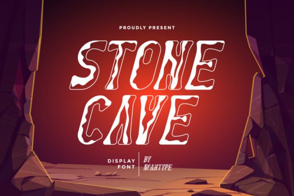 Stone Cave: A Bold Display Font for Memorable Branding