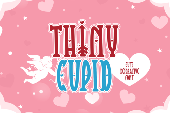 Thiny Cupid: A Romantic Display Font for Editorial Design