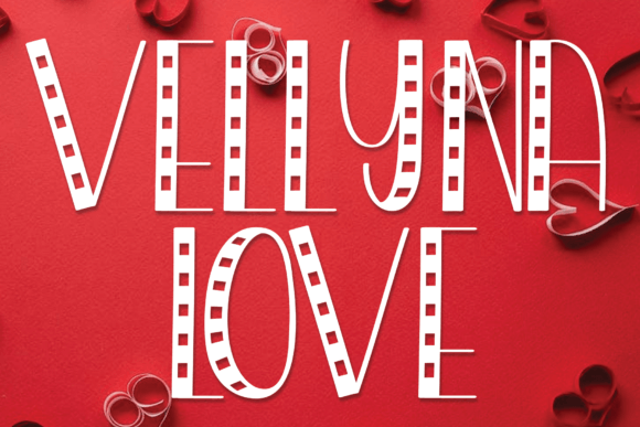 Vellyna Love: A Sweet Font for Handmade Crafters
