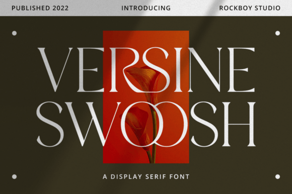 Versine Swoosh: A Serif Font That Elevates Digital Design